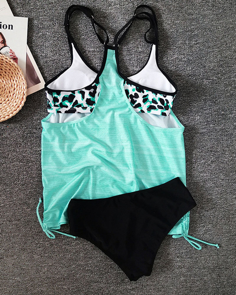 Augustus Leopard-Print Tankini