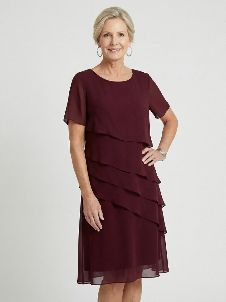 Confidence-Boosting Soft-Sculpting Knee-Length Sheath Dress