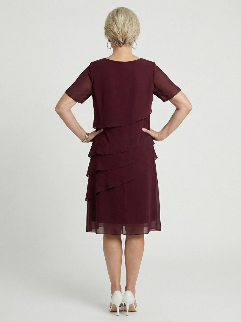 Confidence-Boosting Soft-Sculpting Knee-Length Sheath Dress