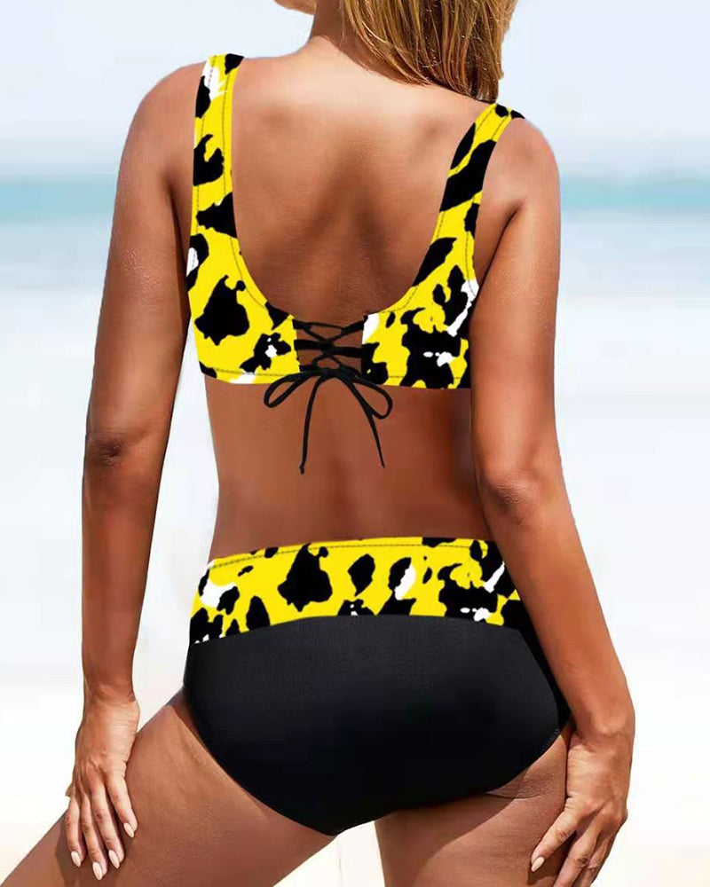 Eva Bright and Colorful Bikini