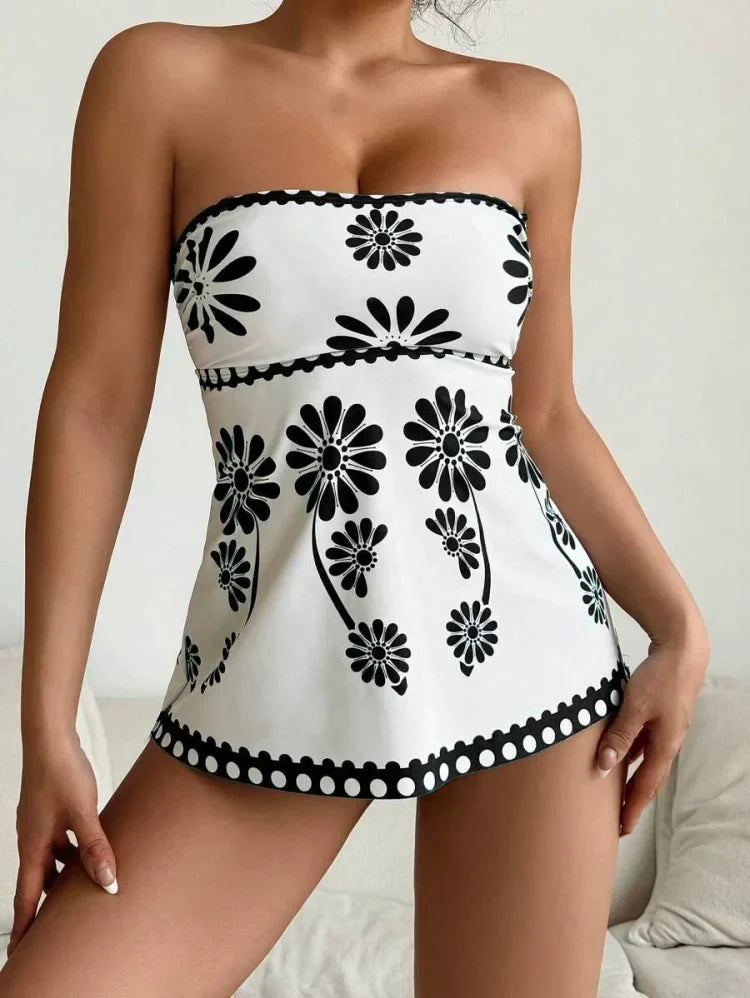 Margarita Floral Tummy-Control Tankini Set
