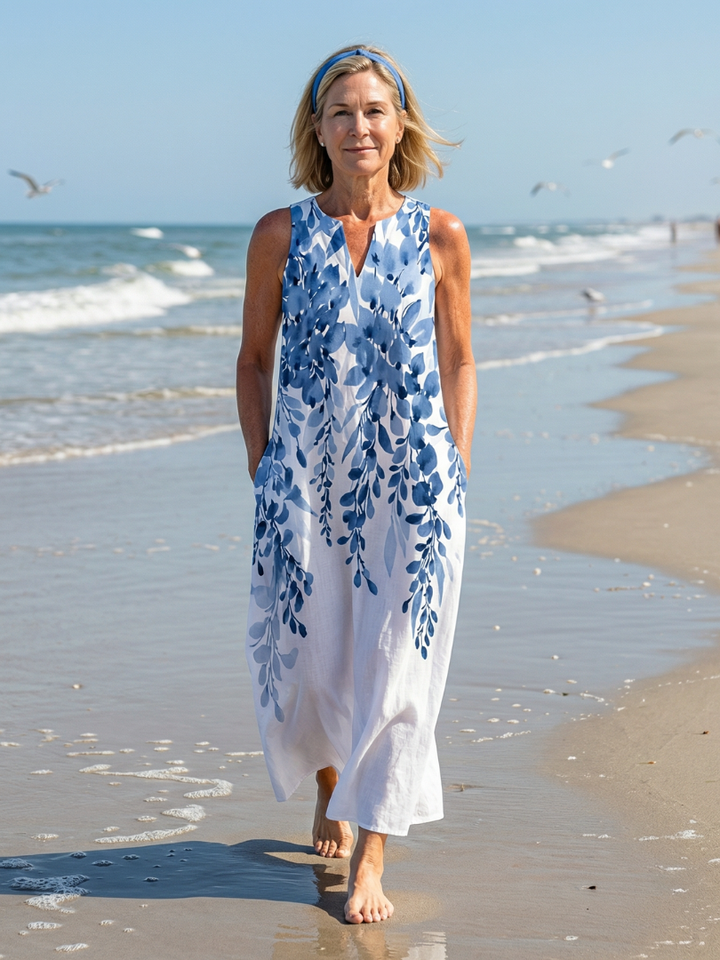 Vacation-Ready Flowy Maxi Dress