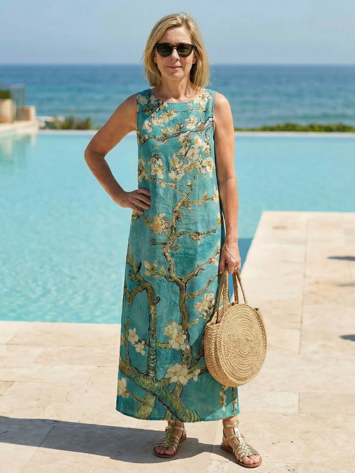 Romantic Date-Night Flowy Midi Dress