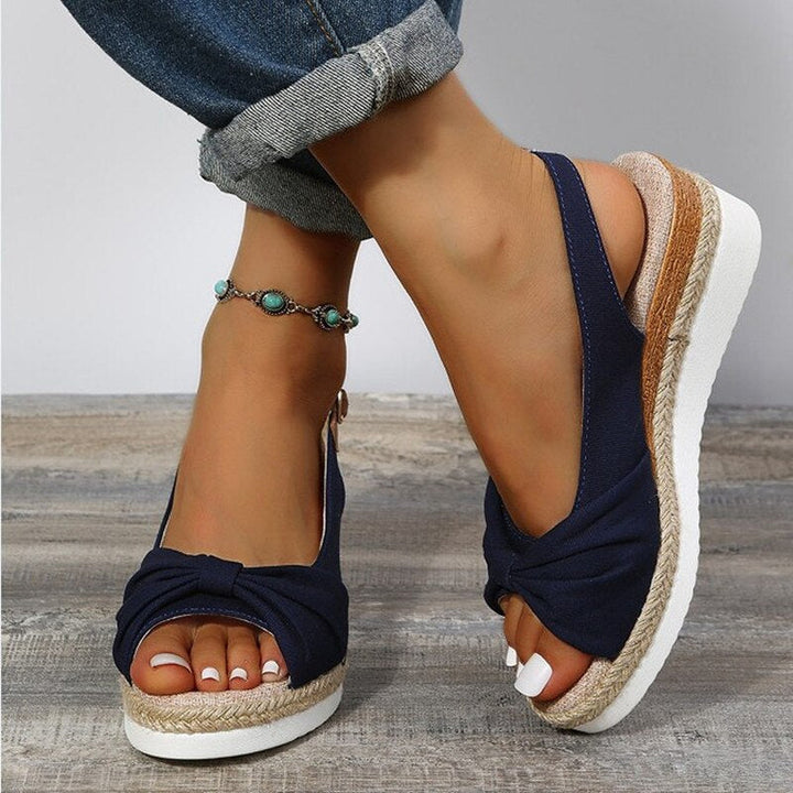 Candy | Cushioned Peep-Toe Sandals