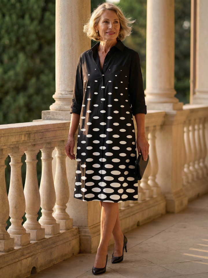 Romantic Evening Stroll Flowy Dress