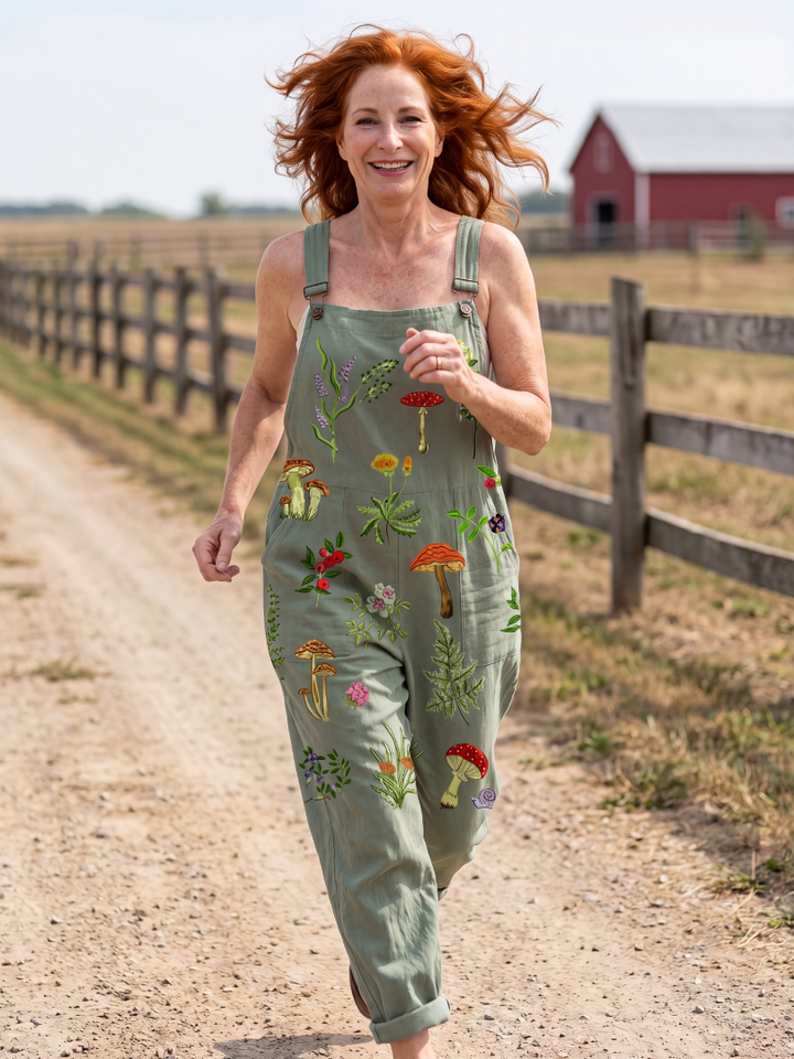 Effortless Weekend Utility Strap Jumpsuit
