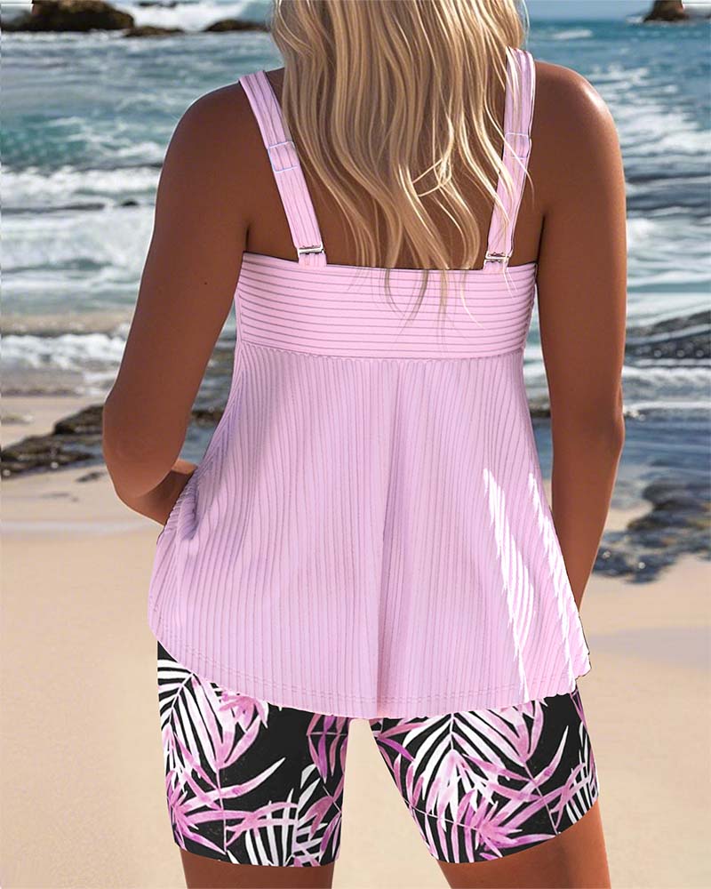 Luna® Colorful Tankini Set