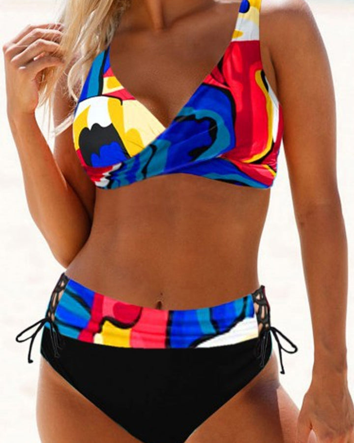 Eva Bright and Colorful Bikini