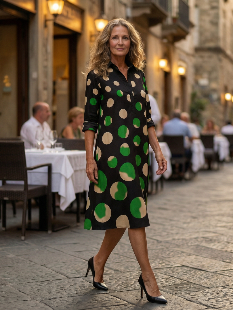 Romantic After-Dinner Stroll Dress