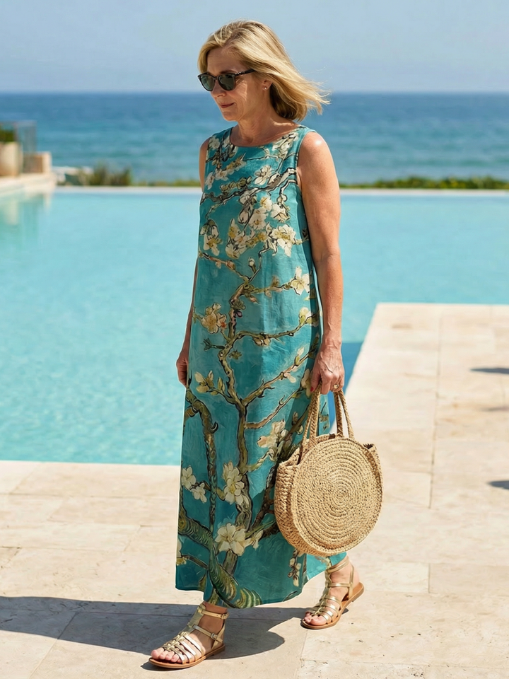 Romantic Date-Night Flowy Midi Dress
