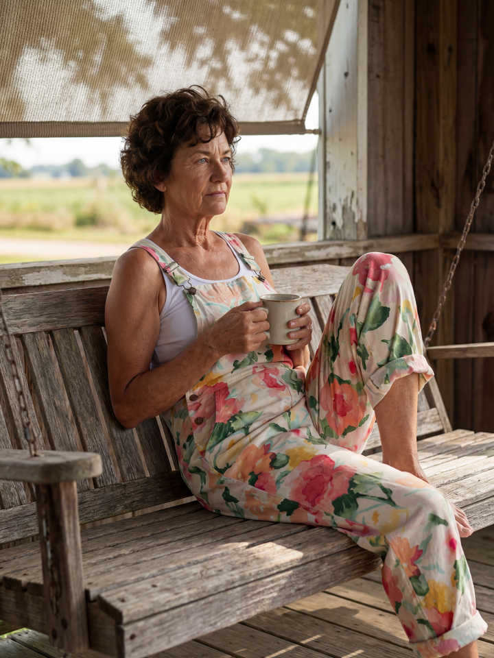 Garden Party Soft Floral Jumpsuit