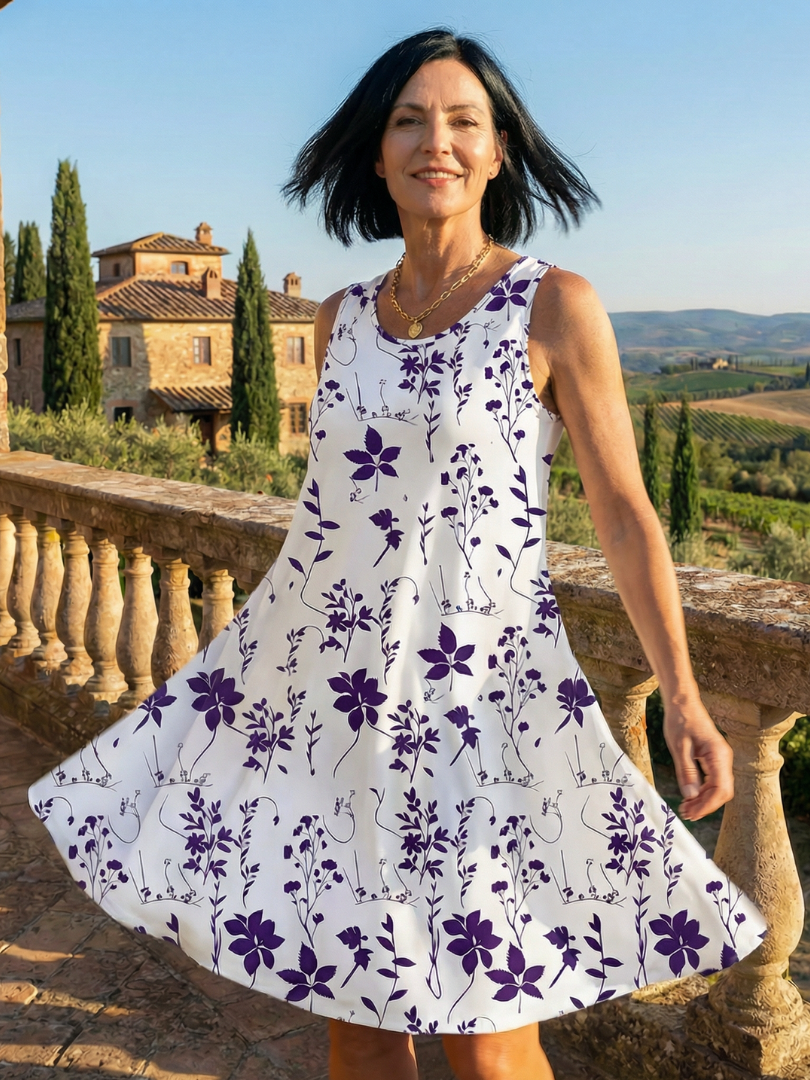 Garden Party Effortless Minimalist Dress