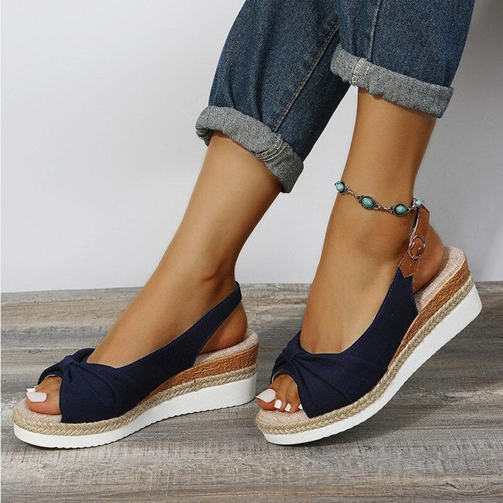 Candy | Cushioned Peep-Toe Sandals