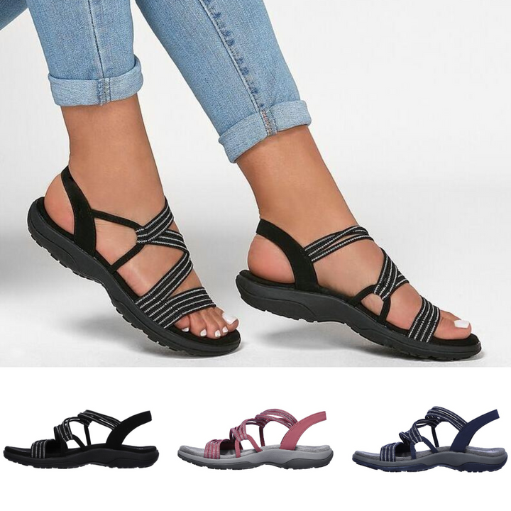 Nyla | Cushioned Strap Sandals