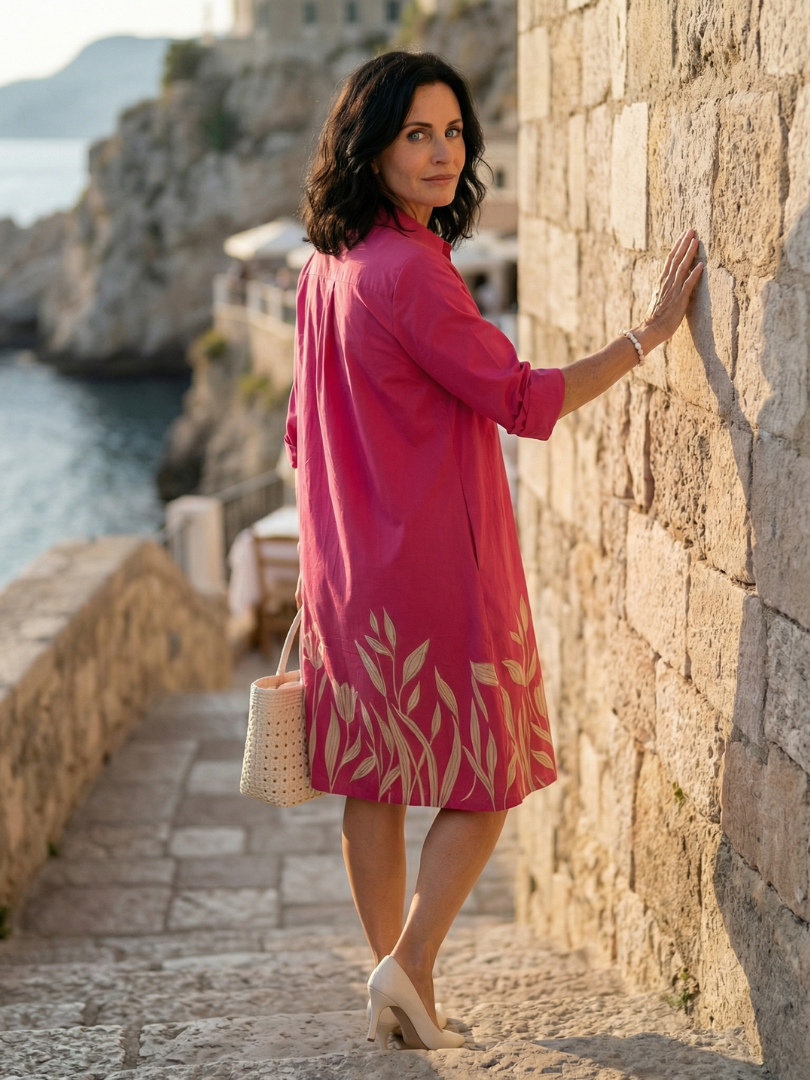 Effortless Weekend Brunch Breezy Dress