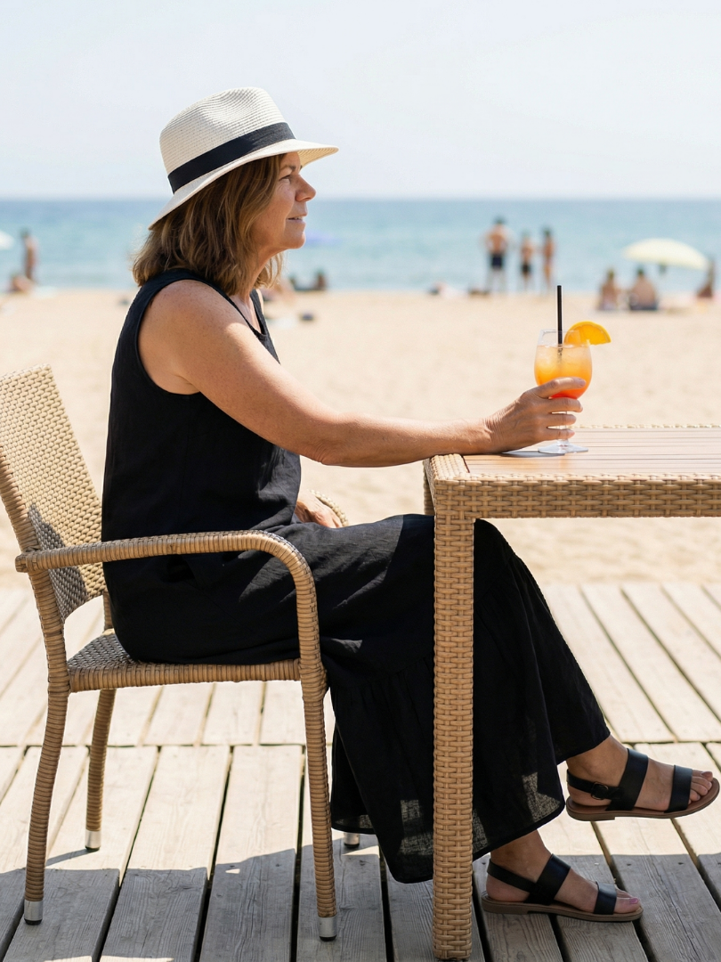 Flattering Draped Midi Dress from Brunch to Dinner