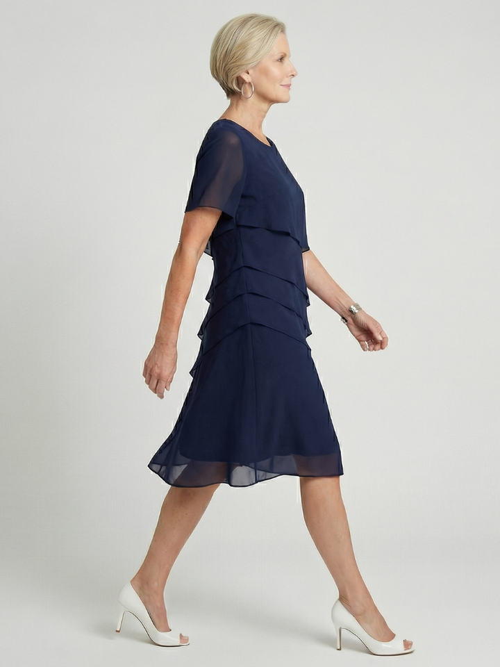 Confidence-Boosting Soft-Sculpting Knee-Length Sheath Dress