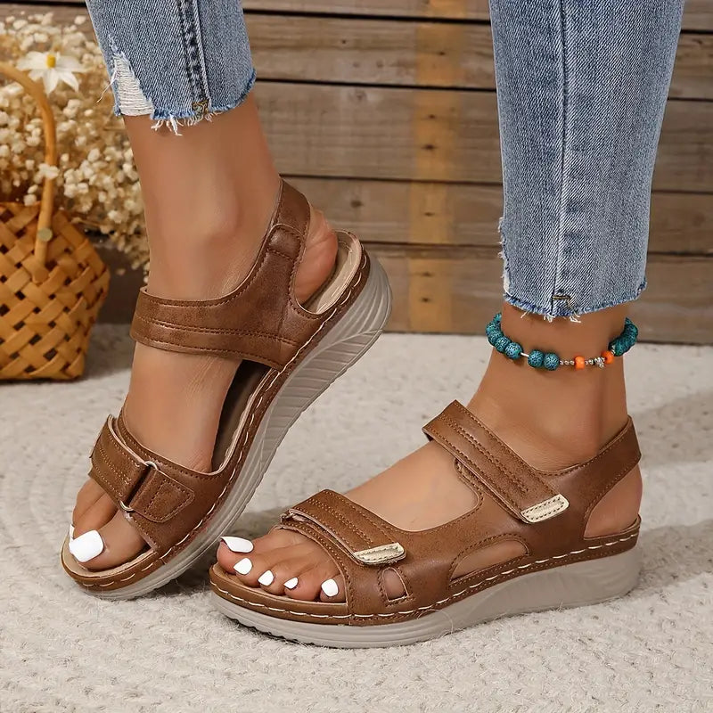 Randy - Orthopedic Leather Sandals