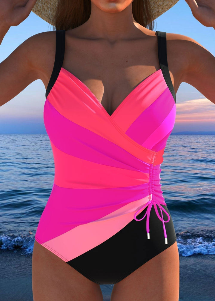 Luxe Swimsuit — Colorful Print