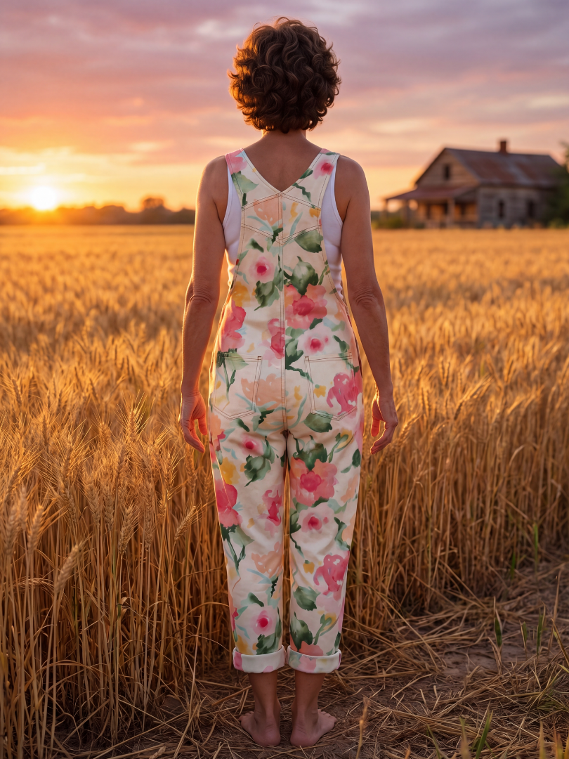 Garden Party Soft Floral Jumpsuit