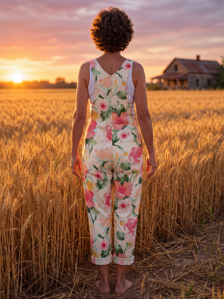 Garden Party Soft Floral Jumpsuit