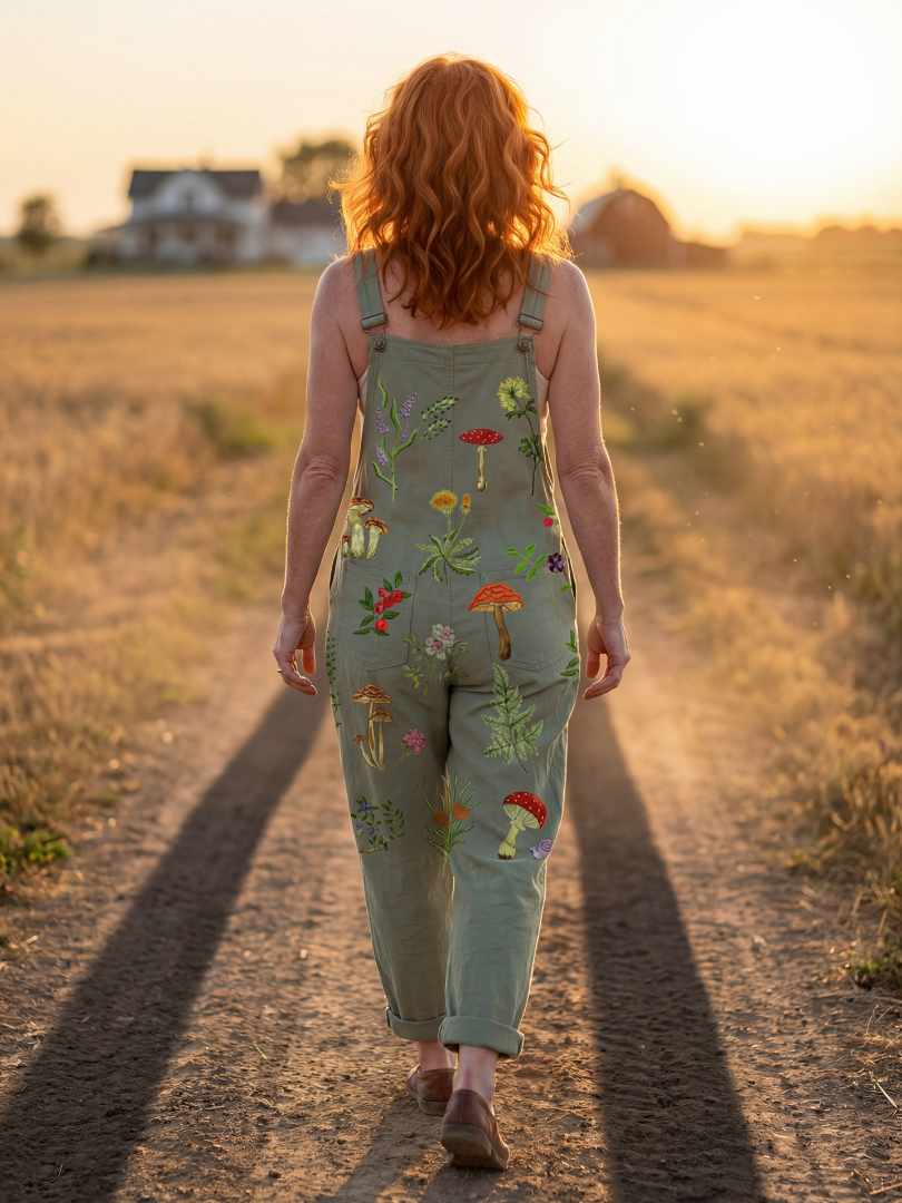 Effortless Weekend Utility Strap Jumpsuit