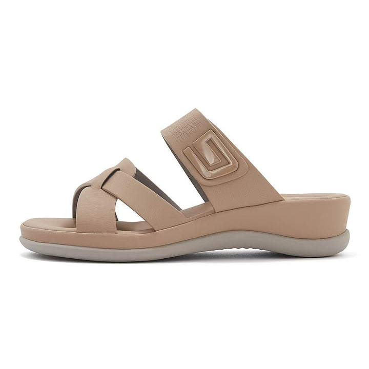 Iris | Cushioned Slip-On Sandals