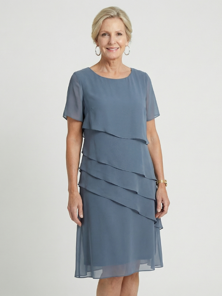 Confidence-Boosting Soft-Sculpting Knee-Length Sheath Dress