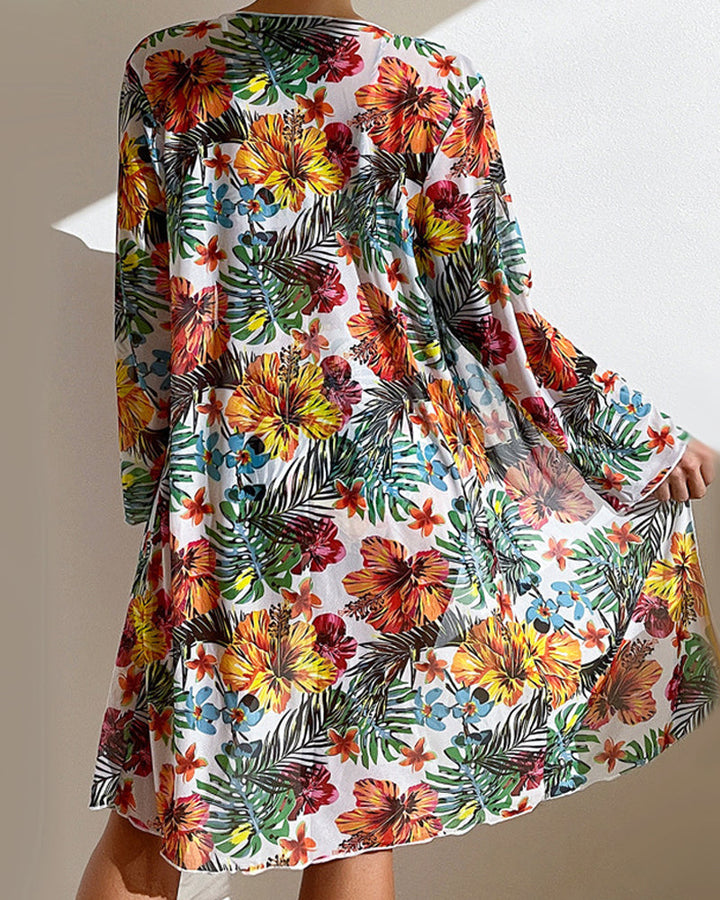 Glenda Bikini with Floral Skirt