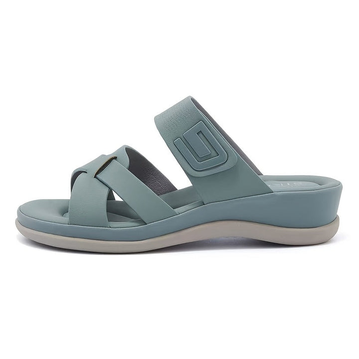 Iris | Cushioned Slip-On Sandals
