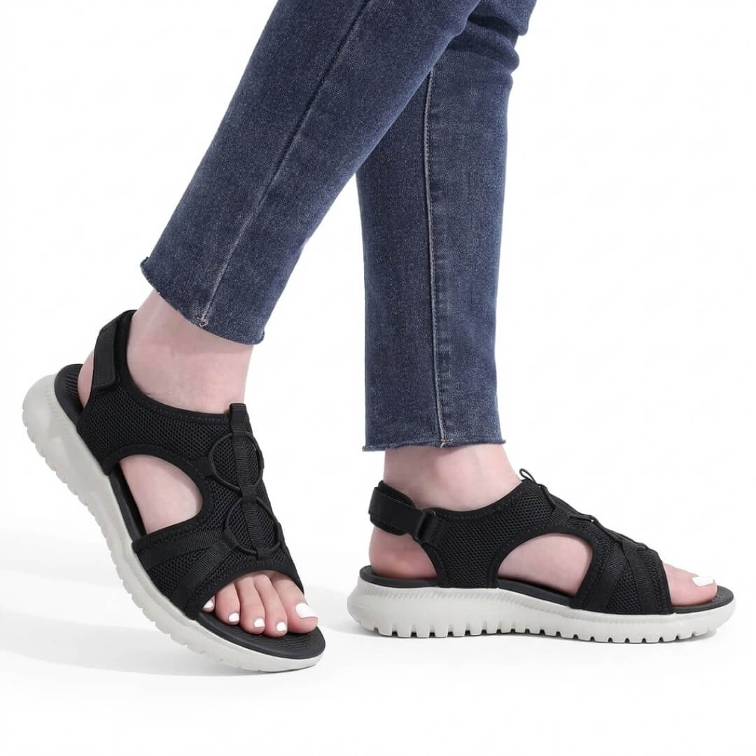 Comfort Sandals - Integrated Sole and Pressure Relief