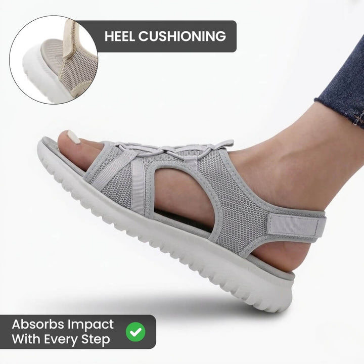Comfort Sandals - Integrated Sole and Pressure Relief