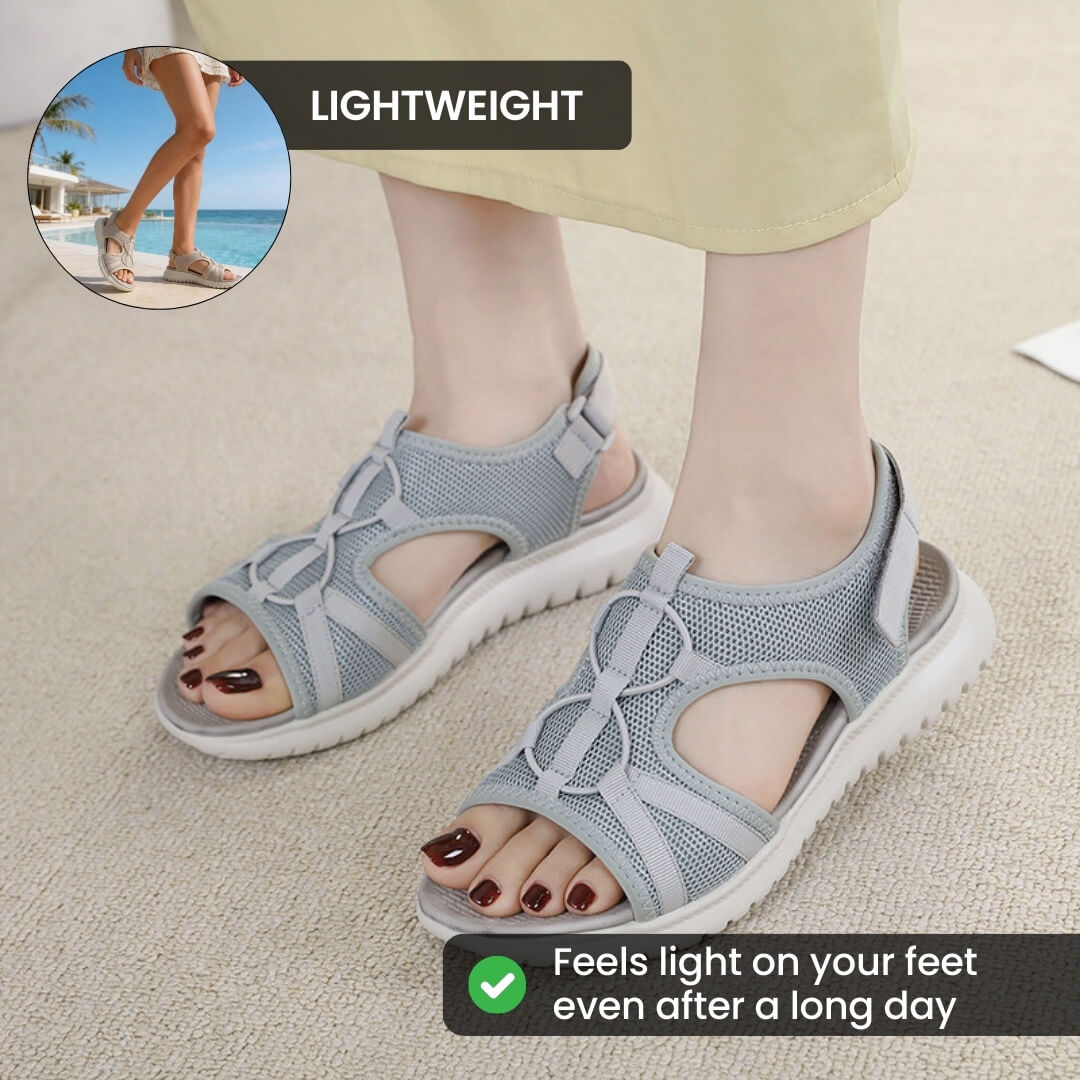 Comfort Sandals - Integrated Sole and Pressure Relief