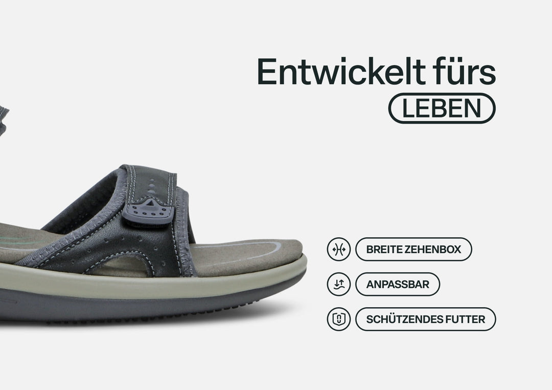 Sophie | Cushioned Strap Sandals