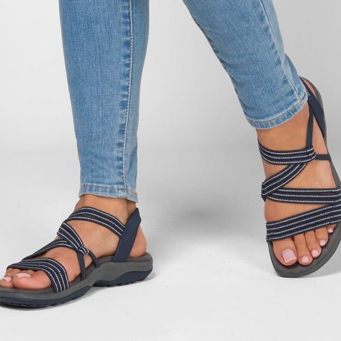 Nyla | Cushioned Strap Sandals