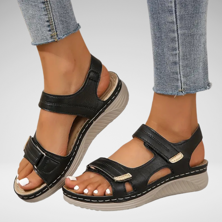 Randy - Orthopedic Leather Sandals