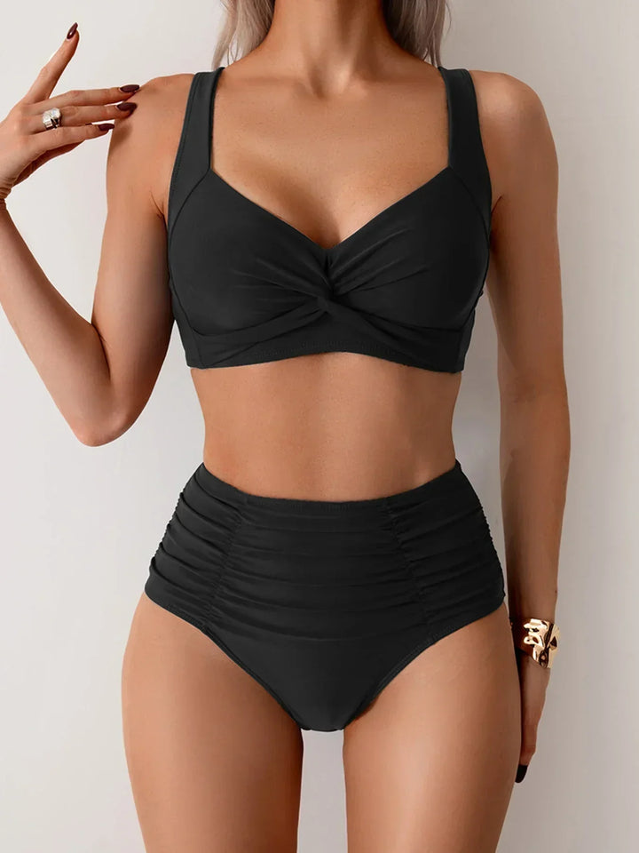Liliana Bandeau Bikini with Tummy Control and Elegant Beach Style
