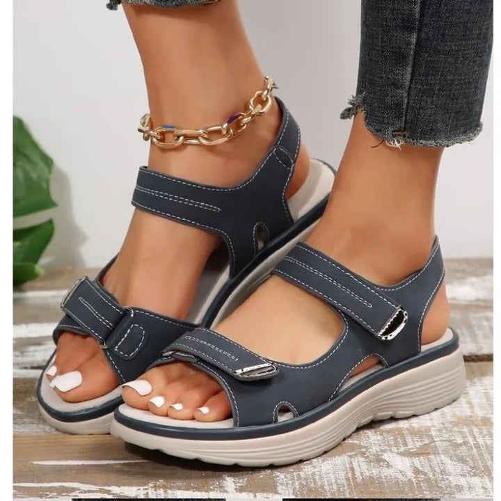 Randy - Orthopedic Leather Sandals