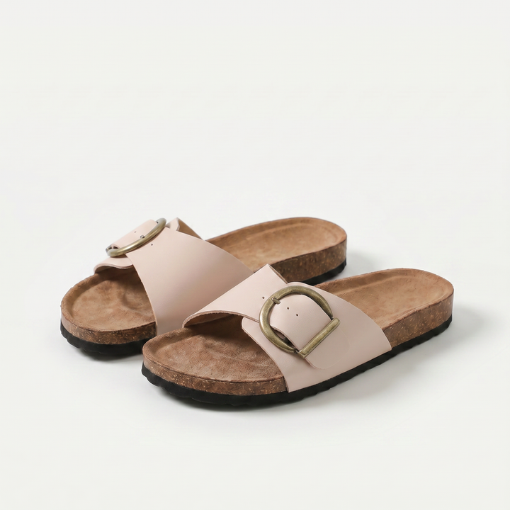Aurora | Cushioned Slip-On Sandals