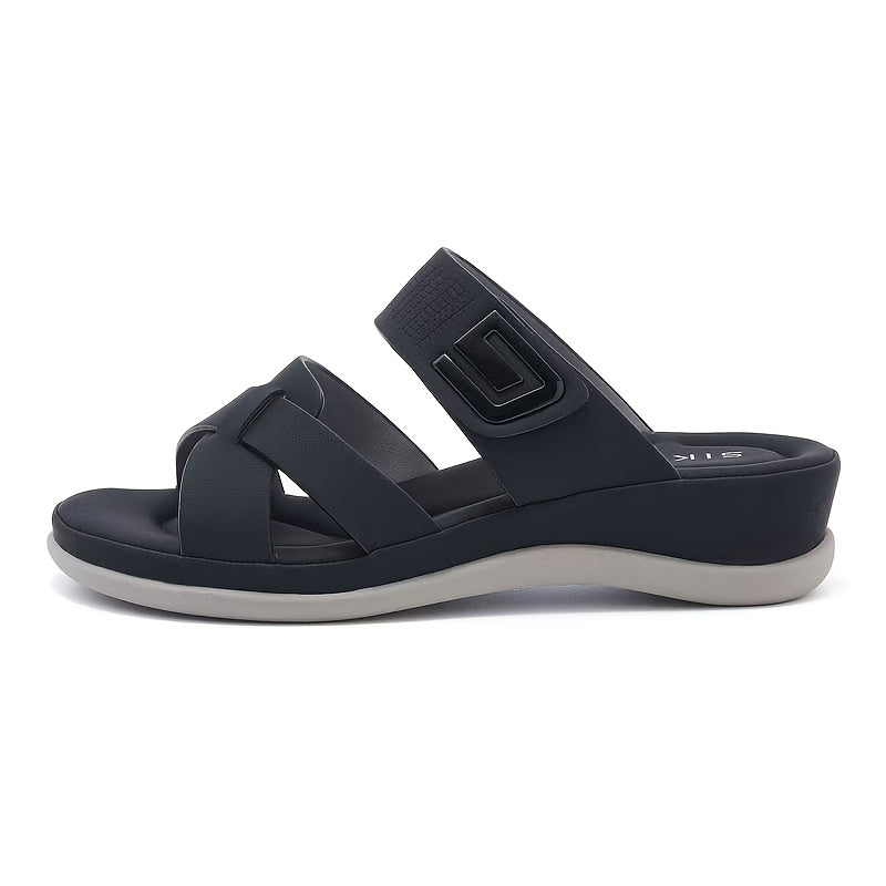 Iris | Cushioned Slip-On Sandals