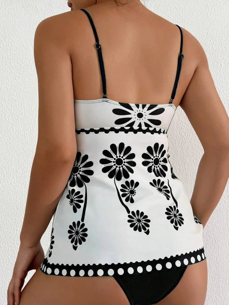 Margarita Floral Tummy-Control Tankini Set