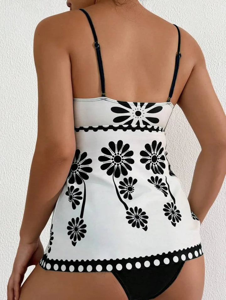 Margarita Floral Tummy-Control Tankini Set