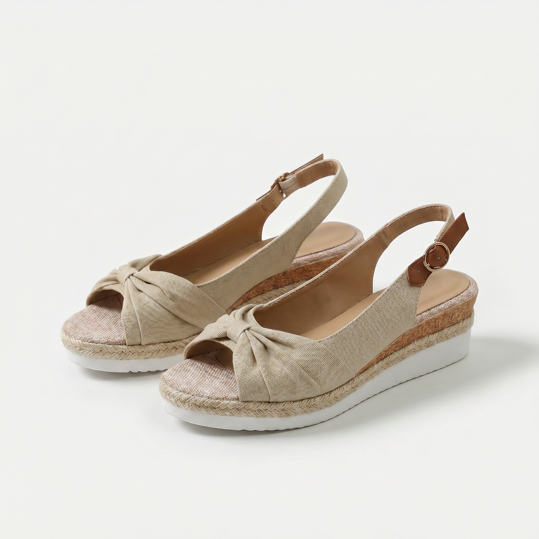 Candy | Cushioned Peep-Toe Sandals