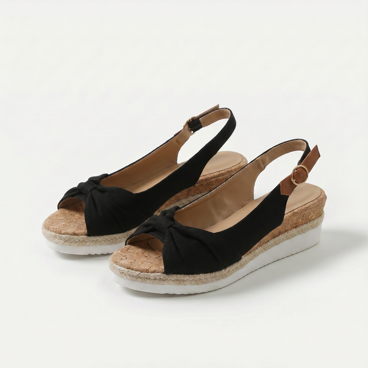 Candy | Cushioned Peep-Toe Sandals
