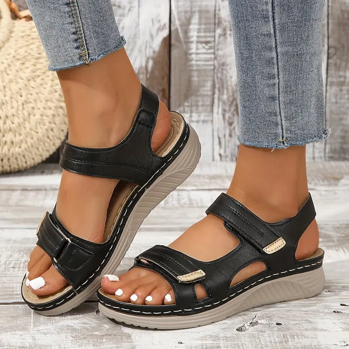 Randy - Orthopedic Leather Sandals