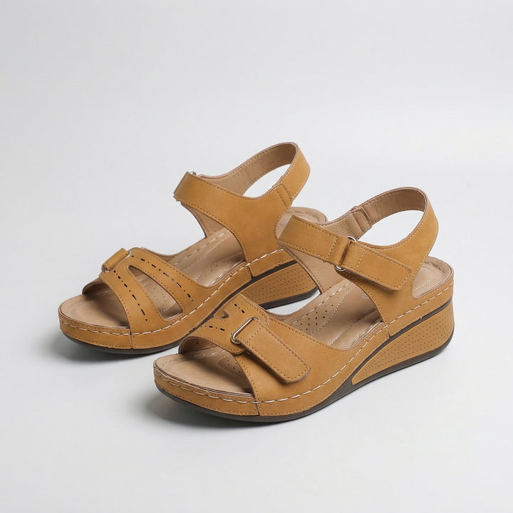 Sandy - Heeled Orthopedic Comfort Sandals