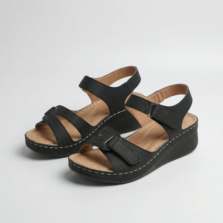 Sandy - Heeled Orthopedic Comfort Sandals