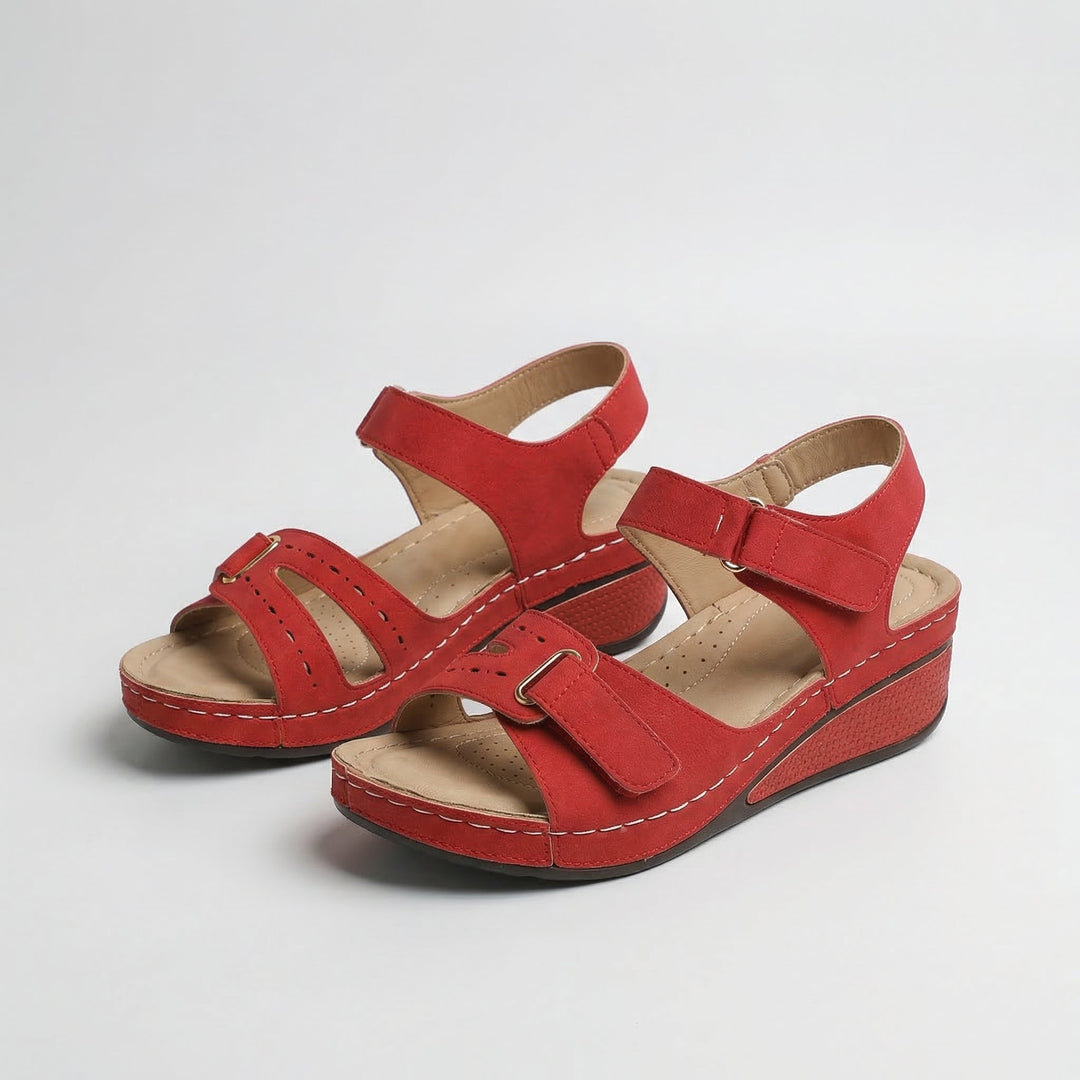 Sandy - Heeled Orthopedic Comfort Sandals