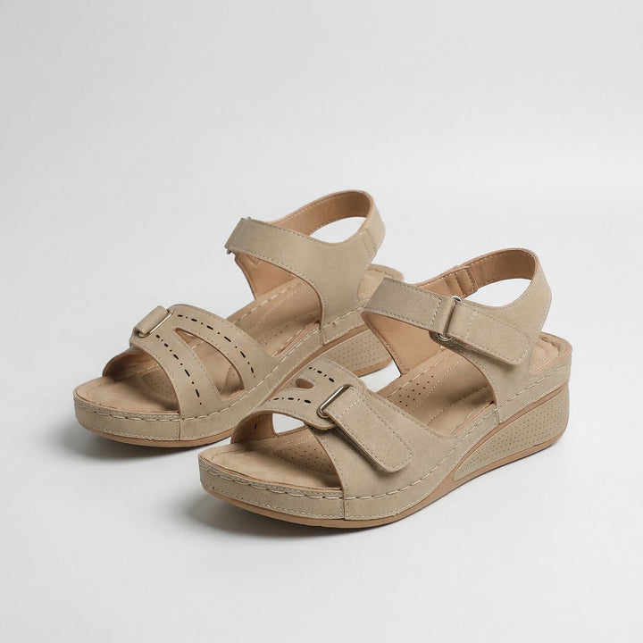 Sandy - Heeled Orthopedic Comfort Sandals