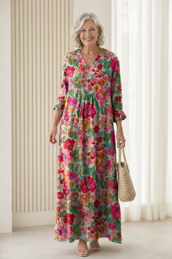 Wildflower Floral Pocket Shift Dress